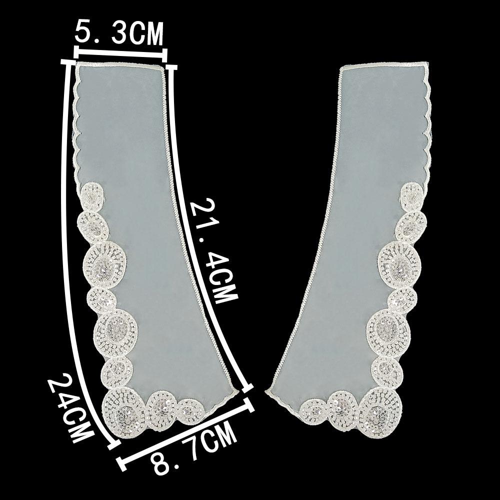 Diy Sewing Polyester Handmade Beaded Lace Hollow Lace Embroidery Embroidery Corsage Embroidery Clothing Accessories Style 3259 (1 pair)
Diy Sewing Polyester Handmade Beaded Lace Hollow Lace Embroidery Embroidery Corsage Embroidery Clothing Accessories Style 3259 (1 pair)