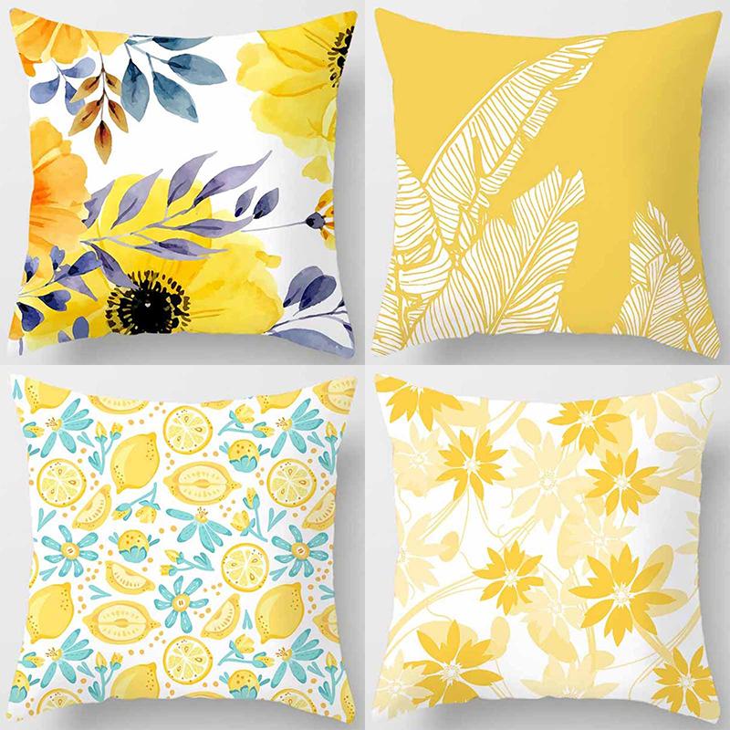 Fashion yellow decorative pillowcase, living room sofa office seat waist cushion cushion cover room aesthetic home decoration
Fashion yellow decorative pillowcase, living room sofa office seat waist cushion cushion cover room aesthetic home decoration
