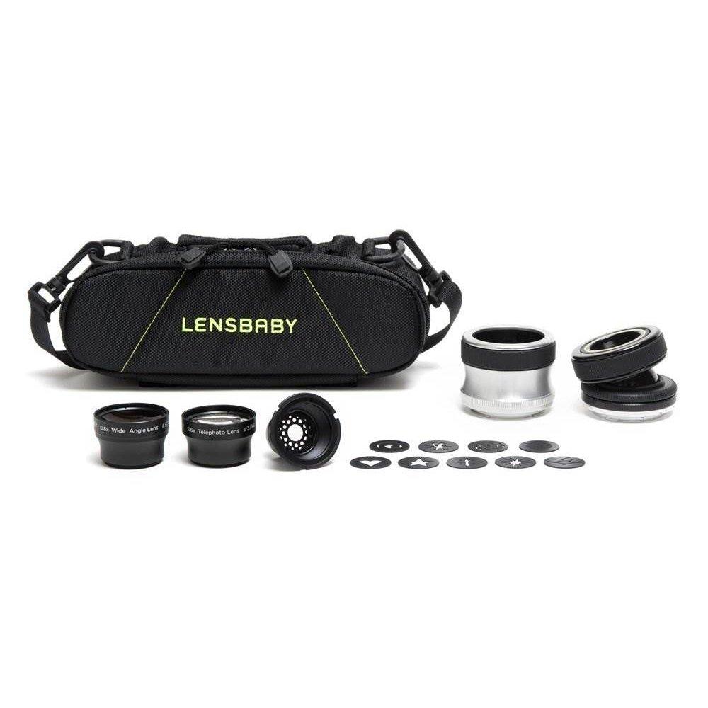 LENSBABY Unique Lens Kit Lensbaby Ultimate Portrait Kit Ultimate Portrait Kit for Nikon F Compatible with SLR Film/Digital
LENSBABY Unique Lens Kit Lensbaby Ultimate Portrait Kit Ultimate Portrait Kit for Nikon F Compatible with SLR Film/Digital