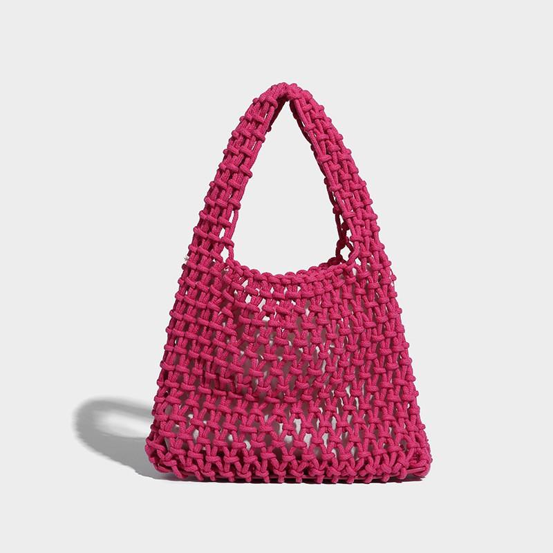 Handbag Hollow Beach Vacation Artistic Fishing Net Bag Lazy Style Handmade Cotton Rope Woven Women s Bucket рожевий червоний колір
Handbag Hollow Beach Vacation Artistic Fishing Net Bag Lazy Style Handmade Cotton Rope Woven Women s Bucket рожевий червоний колір