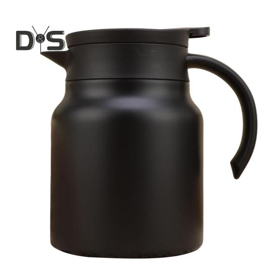 Чайник-термос объемом 1000 мл из нержавеющей стали, изолированный чайник с крышкой-заварником, съемным фильтром и V-образным носиком, кофейник-термос для домашней кухни 1000ML чёрный
Чайник-термос объемом 1000 мл из нержавеющей стали, изолированный чайник с крышкой-заварником, съемным фильтром и V-образным носиком, кофейник-термос для домашней кухни 1000ML чёрный