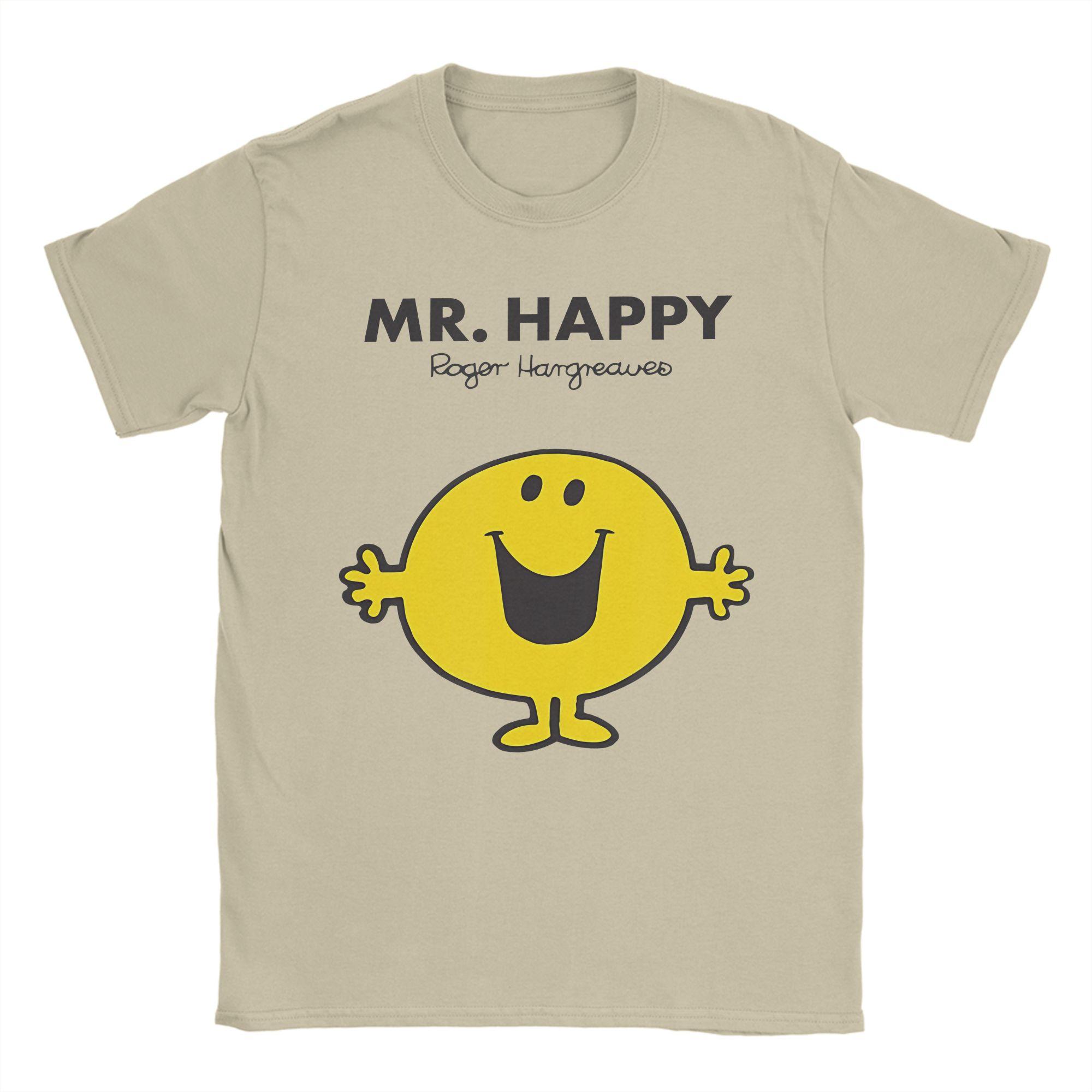 Mr Men Little Miss Mr. Happy Cute Funny Happy T-Shirts Unique Pure Cotton Tees Crew Neck Short Sleeve T Shirts 4XL 5XL Clothing S
Mr Men Little Miss Mr. Happy Cute Funny Happy T-Shirts Unique Pure Cotton Tees Crew Neck Short Sleeve T Shirts 4XL 5XL Clothing S