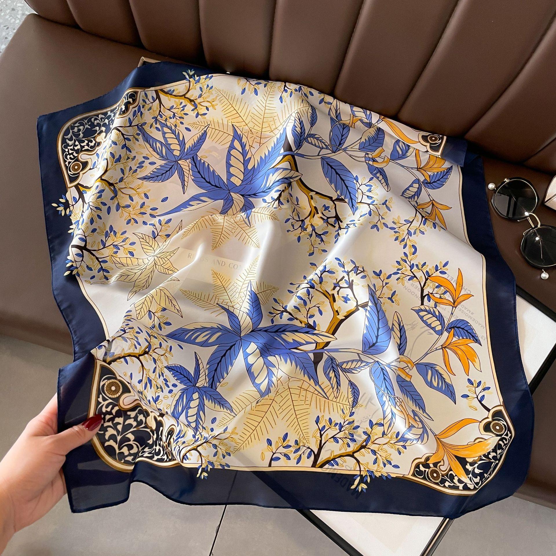 Высококачественные роскошные шелковые шарфы, повязка на голову, шарфы, шейный шарф для женщин, шелковый шарф с цепочкой, женская декоративная шаль 70*70cm
Высококачественные роскошные шелковые шарфы, повязка на голову, шарфы, шейный шарф для женщин, шелковый шарф с цепочкой, женская декоративная шаль 70*70cm