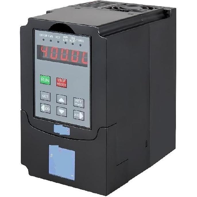 Перетворювач частоти VFD 1.5/2.2/3.0/4.0/5.5/7.5кВт 3Ф Привід зі змінною швидкістю Перетворювач частоти для фрезерного верстата з ЧПУ(2.2кВт 220В) 2.2KW 220V чорний
Перетворювач частоти VFD 1.5/2.2/3.0/4.0/5.5/7.5кВт 3Ф Привід зі змінною швидкістю Перетворювач частоти для фрезерного верстата з ЧПУ(2.2кВт 220В) 2.2KW 220V чорний