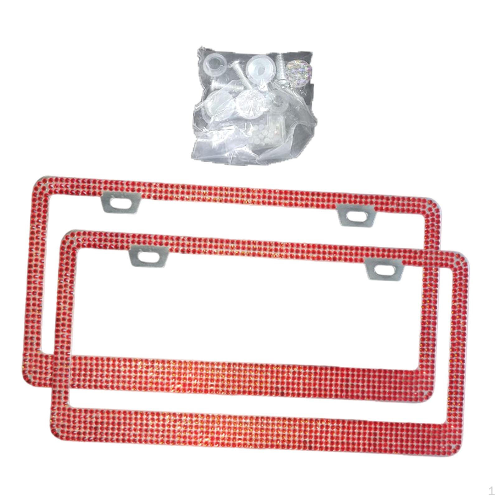 Car License Plate Frame Stainless Steel Professional Decorative Accessories Holder червоний
Car License Plate Frame Stainless Steel Professional Decorative Accessories Holder червоний