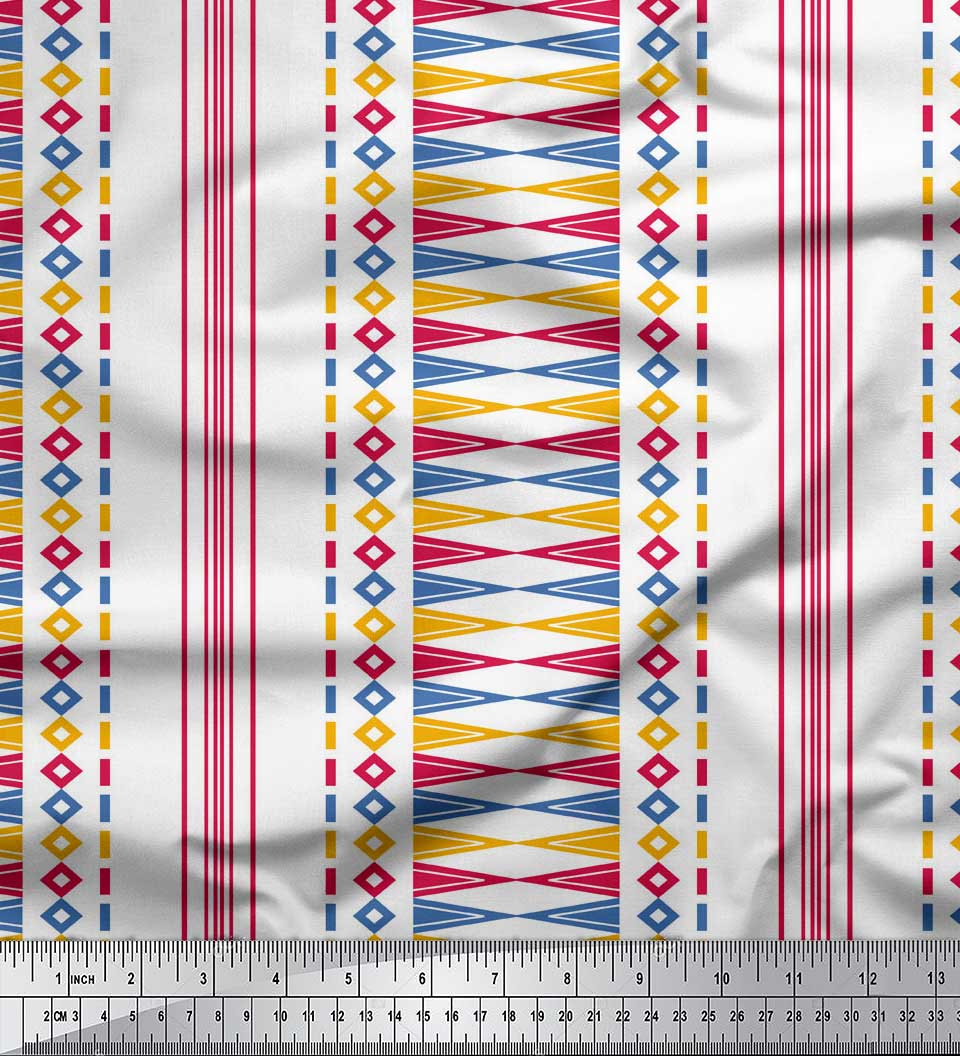 Soimoi Pink Japan Crepe Satin Fabric Pannahazar Jamdani Print Fabric by the metre 42 Inch 42 Inch Wide - Poly Crepe розовый
Soimoi Pink Japan Crepe Satin Fabric Pannahazar Jamdani Print Fabric by the metre 42 Inch 42 Inch Wide - Poly Crepe розовый