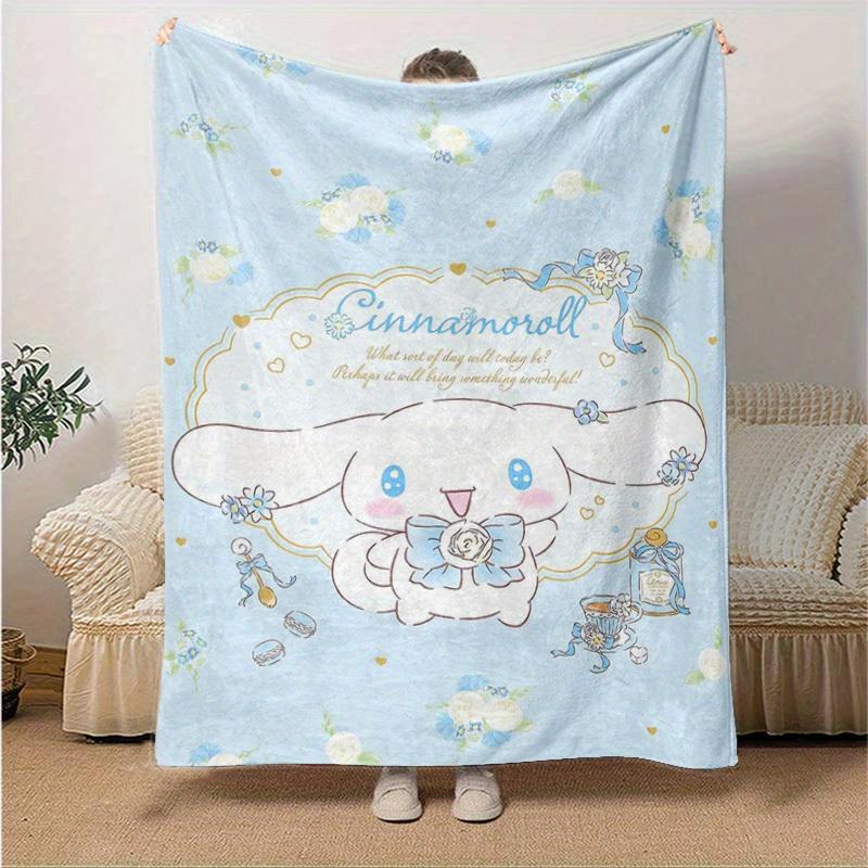 1pc, Sanrio Cinnamoroll Home Decor Flannel Blanket: Perfect Gift for Bedroom, Living Room, Travel, Camping, Car, Beach, Office Naps, Ideal Sofa Blanke 130x150cm
1pc, Sanrio Cinnamoroll Home Decor Flannel Blanket: Perfect Gift for Bedroom, Living Room, Travel, Camping, Car, Beach, Office Naps, Ideal Sofa Blanke 130x150cm