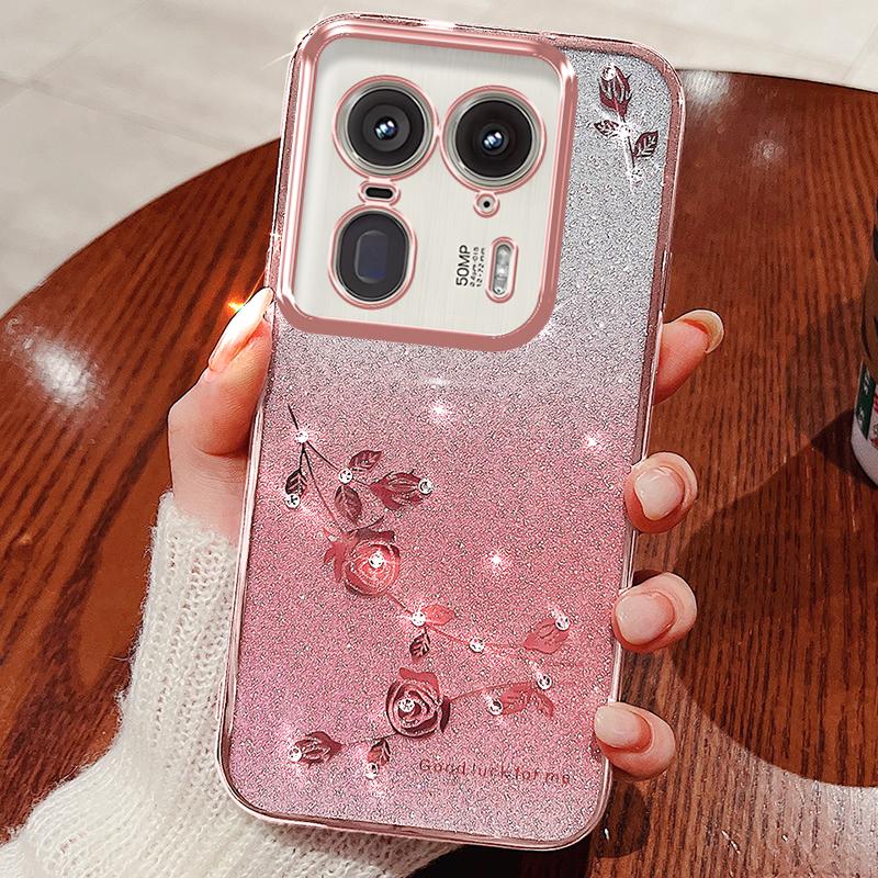 KADEM For Motorola Edge 50 Ultra 5G/Moto X50 Ultra 5G Case TPU Glitter Flower Phone Cover Blue
KADEM For Motorola Edge 50 Ultra 5G/Moto X50 Ultra 5G Case TPU Glitter Flower Phone Cover Blue