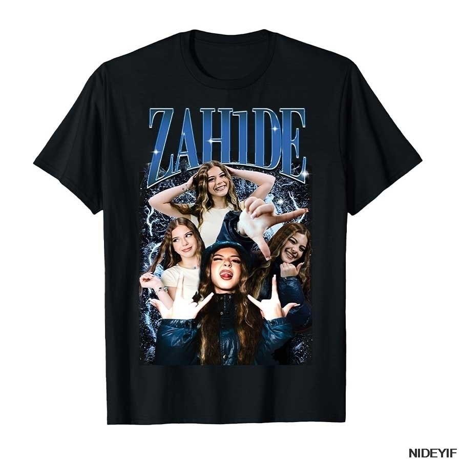 Zahide Merch T shirt for Unisex Women Hiphop Streetwear Oversized Tops Zah1de 100 Cotton TShirt ZH9 S
Zahide Merch T shirt for Unisex Women Hiphop Streetwear Oversized Tops Zah1de 100 Cotton TShirt ZH9 S