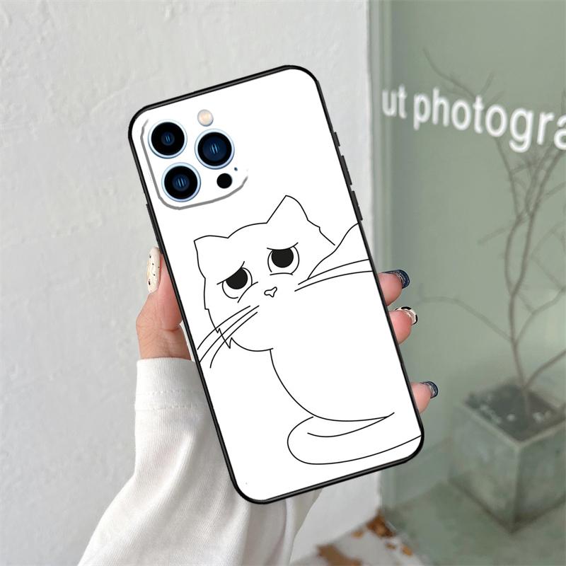 Забавный Милый Кот Линейный Рисунок Силиконовый Мягкий Чехол Для iPhone 17 Air 11 14 16 15 Pro Max 12 13 Mini 16 Plus 16e Задняя Крышка iPhone 17 Pro
Забавный Милый Кот Линейный Рисунок Силиконовый Мягкий Чехол Для iPhone 17 Air 11 14 16 15 Pro Max 12 13 Mini 16 Plus 16e Задняя Крышка iPhone 17 Pro