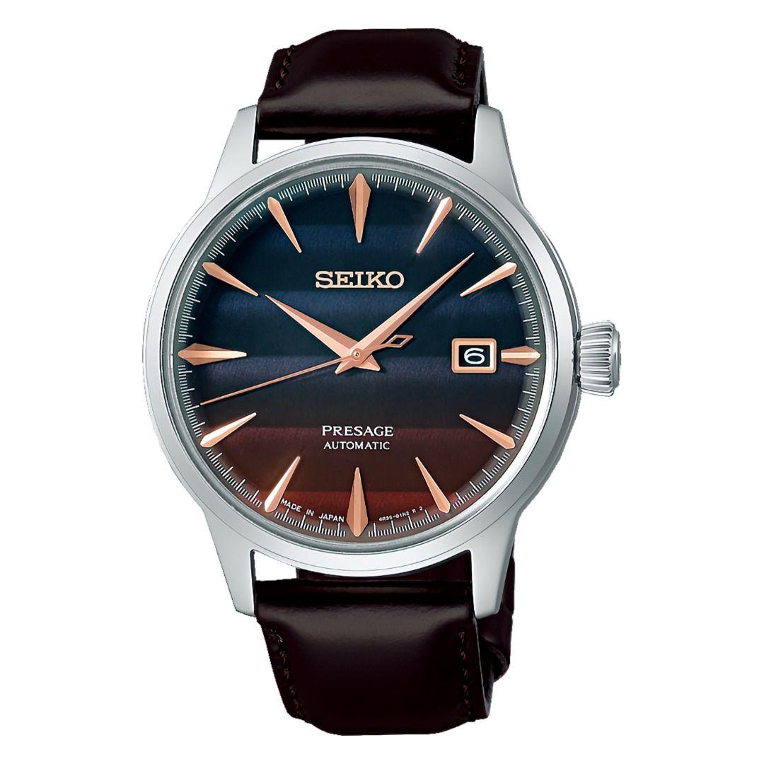 SEIKO Presage Cocktail Time Purple Sunset Navy Blue Purple Dial LIMITED SRPK75J1
SEIKO Presage Cocktail Time Purple Sunset Navy Blue Purple Dial LIMITED SRPK75J1