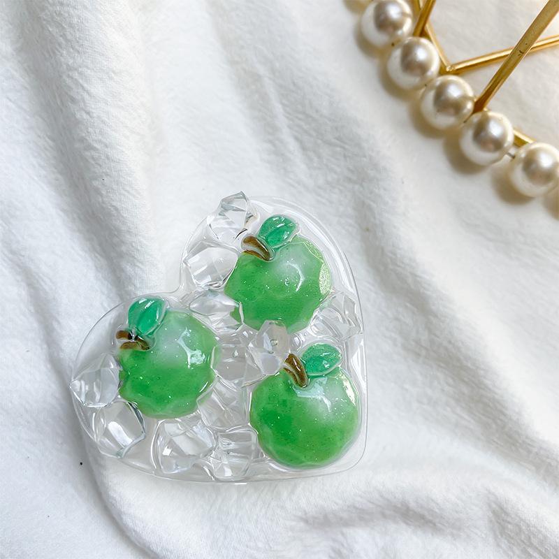 Mobile Phone Airbag Holder Summer Ice Cube Fruit Strawberry Peach Girl Feeling Paste Retractable Desktop Support
Mobile Phone Airbag Holder Summer Ice Cube Fruit Strawberry Peach Girl Feeling Paste Retractable Desktop Support