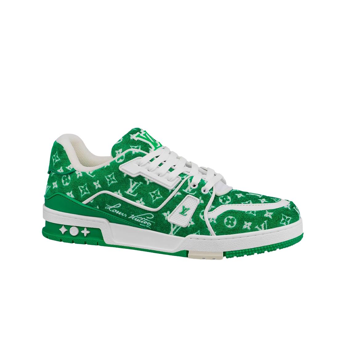 Louis Vuitton Lv Trainer Sneakers Monogram Textile Green UK 4
Louis Vuitton Lv Trainer Sneakers Monogram Textile Green UK 4
