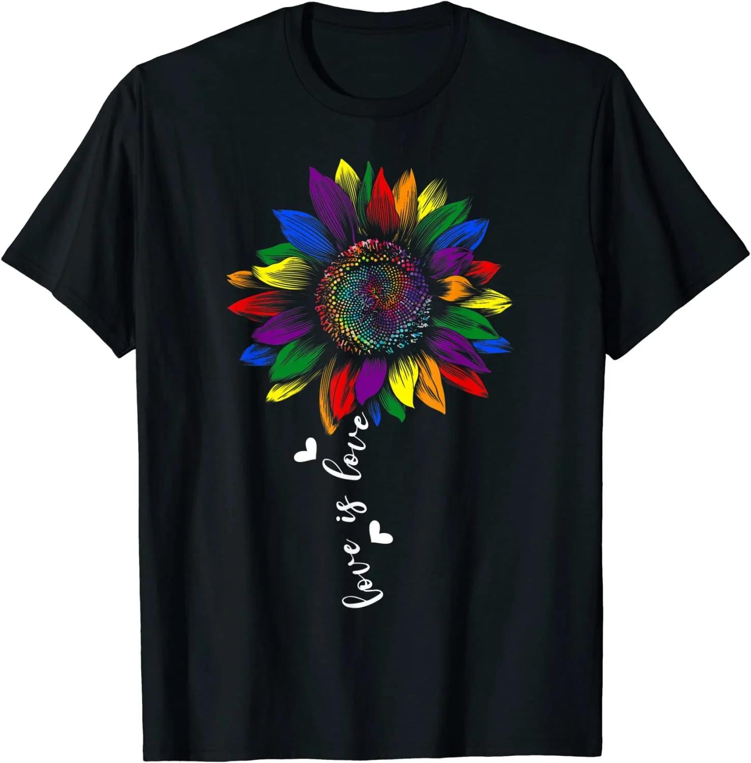 Rainbow Sunflower Love Is Love LGBT Pride Graphic T-Shirt Unisex Cotton Tee XXXXXL чорний
Rainbow Sunflower Love Is Love LGBT Pride Graphic T-Shirt Unisex Cotton Tee XXXXXL чорний