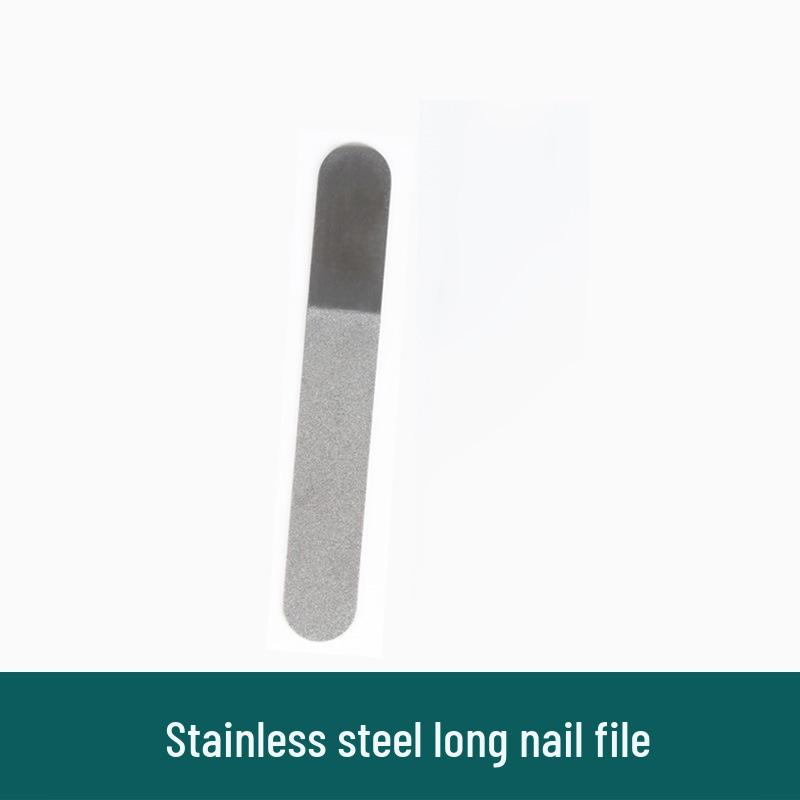 Stainless Steel Double-Sided Nail File Buffing Strip Ultra-Thin Manicure Tool
Stainless Steel Double-Sided Nail File Buffing Strip Ultra-Thin Manicure Tool