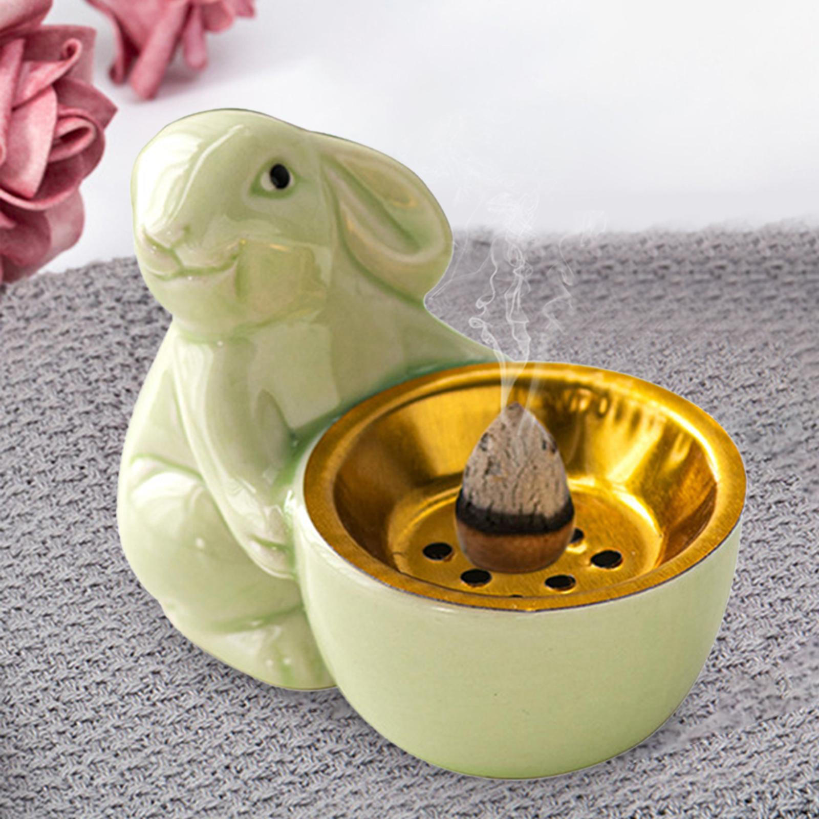 Держатель для благовоний кролика, декор для пасхальной вечеринки, фигурка кролика, креативный поднос, комнатная курильница зелёный
Держатель для благовоний кролика, декор для пасхальной вечеринки, фигурка кролика, креативный поднос, комнатная курильница зелёный