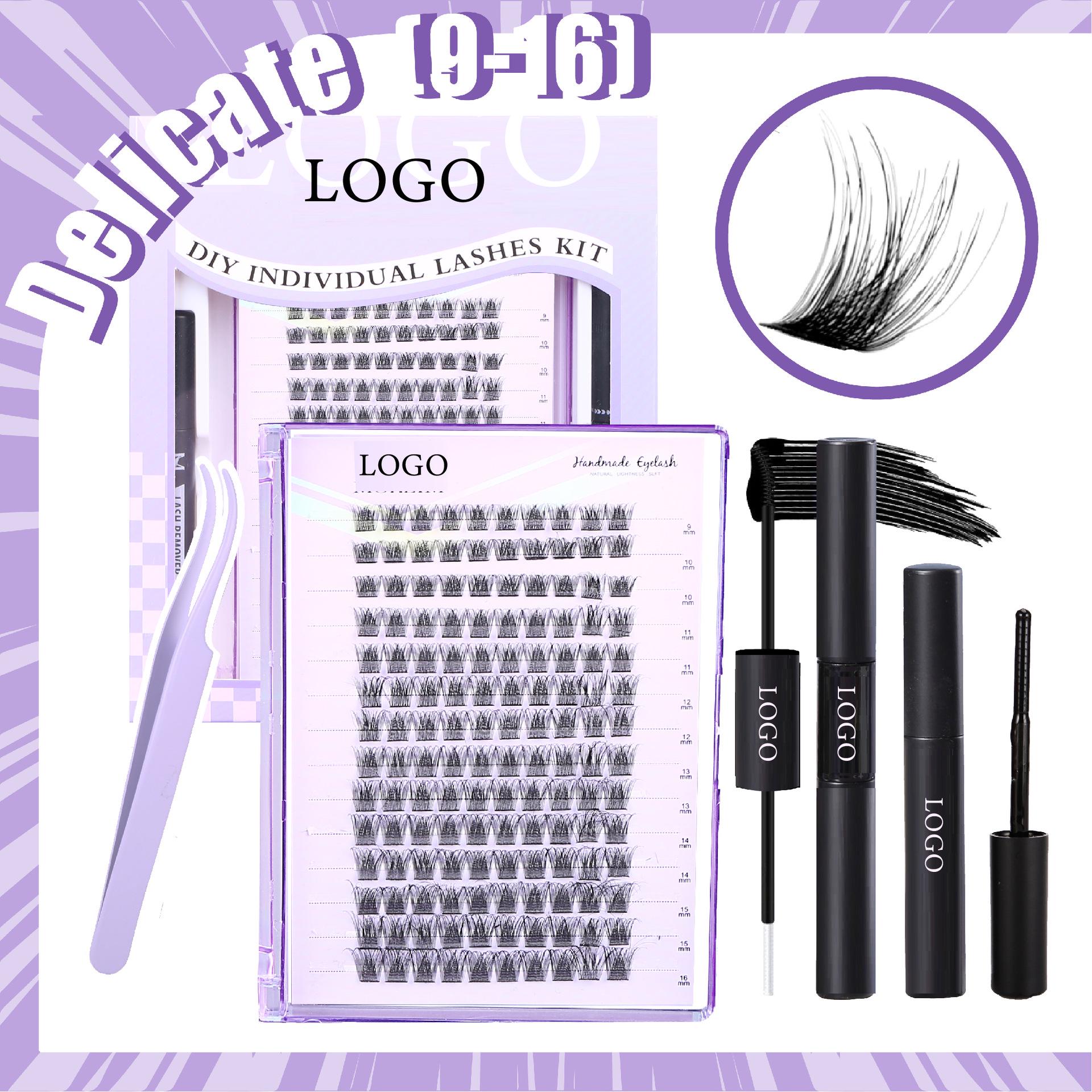 Segmented Self-Grafted False Eyelashes: Dense, Natural Style for European and American Looks with Baby Curl
Segmented Self-Grafted False Eyelashes: Dense, Natural Style for European and American Looks with Baby Curl