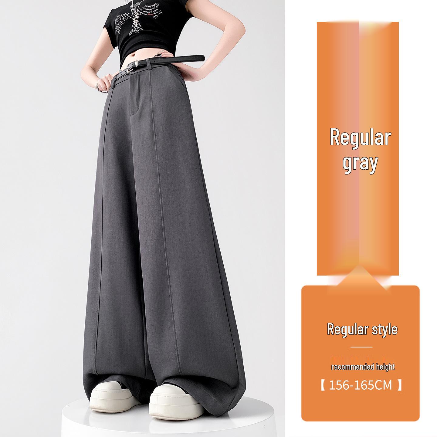 Women s High-Waist Slimming Wide-Leg Summer Suit Pants 2026 M сірий колір
Women s High-Waist Slimming Wide-Leg Summer Suit Pants 2026 M сірий колір