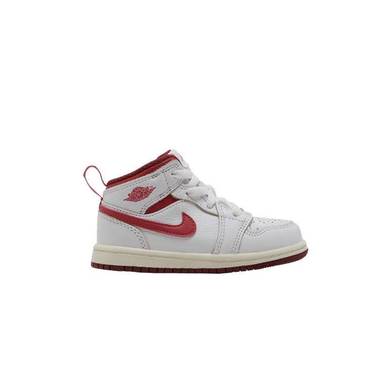 Air Jordan 1 Mid SE TD White Dune Red Baby Sneakers Lobster Sail Vachetta-Tan FJ3466-160 27
Air Jordan 1 Mid SE TD White Dune Red Baby Sneakers Lobster Sail Vachetta-Tan FJ3466-160 27