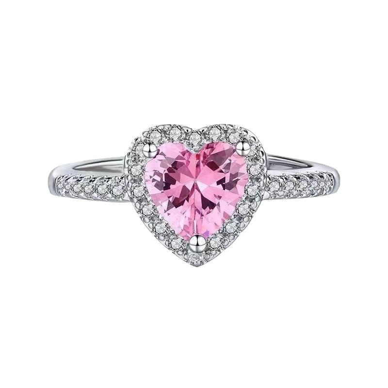 925 Silve Heart Gorgeous Shiny Zircon Stone Ring For Women Engagement Wedding Luxury High Quality Fine Jewelry resizable розовый
925 Silve Heart Gorgeous Shiny Zircon Stone Ring For Women Engagement Wedding Luxury High Quality Fine Jewelry resizable розовый