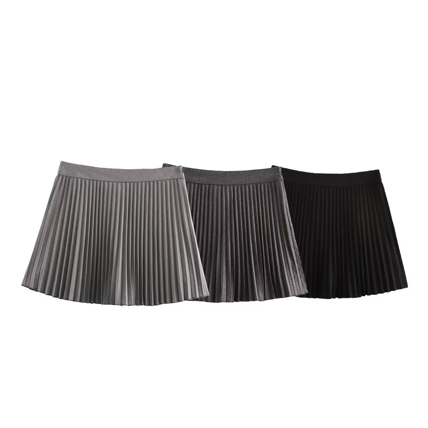2025 Spring Women s Fashion Slim Fit High Waist A-Line Pleated Skirt Pants XS сірий колір
2025 Spring Women s Fashion Slim Fit High Waist A-Line Pleated Skirt Pants XS сірий колір
