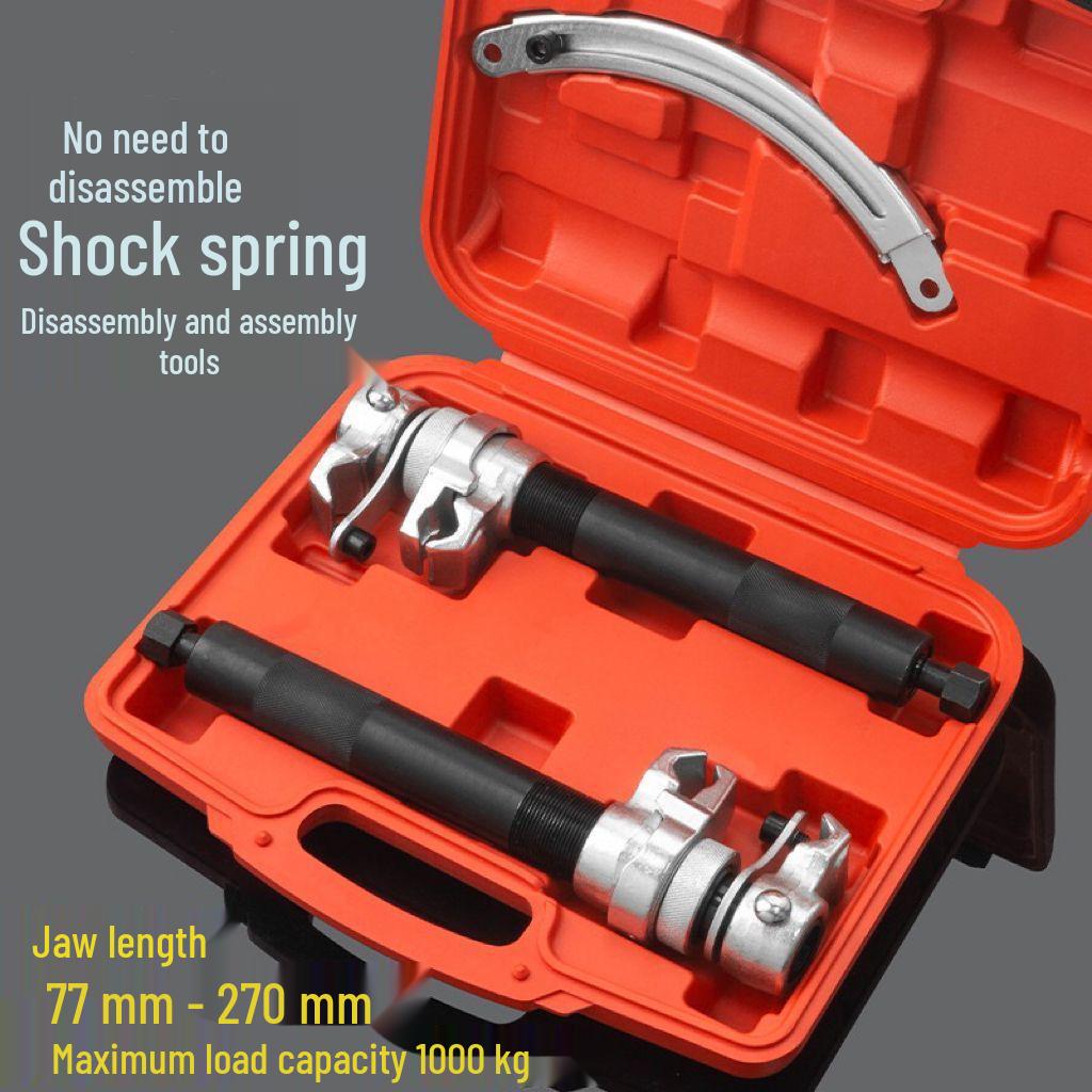 Coil Spring Compressor Tool for Shock Absorber Disassembly and Assembly
Coil Spring Compressor Tool for Shock Absorber Disassembly and Assembly