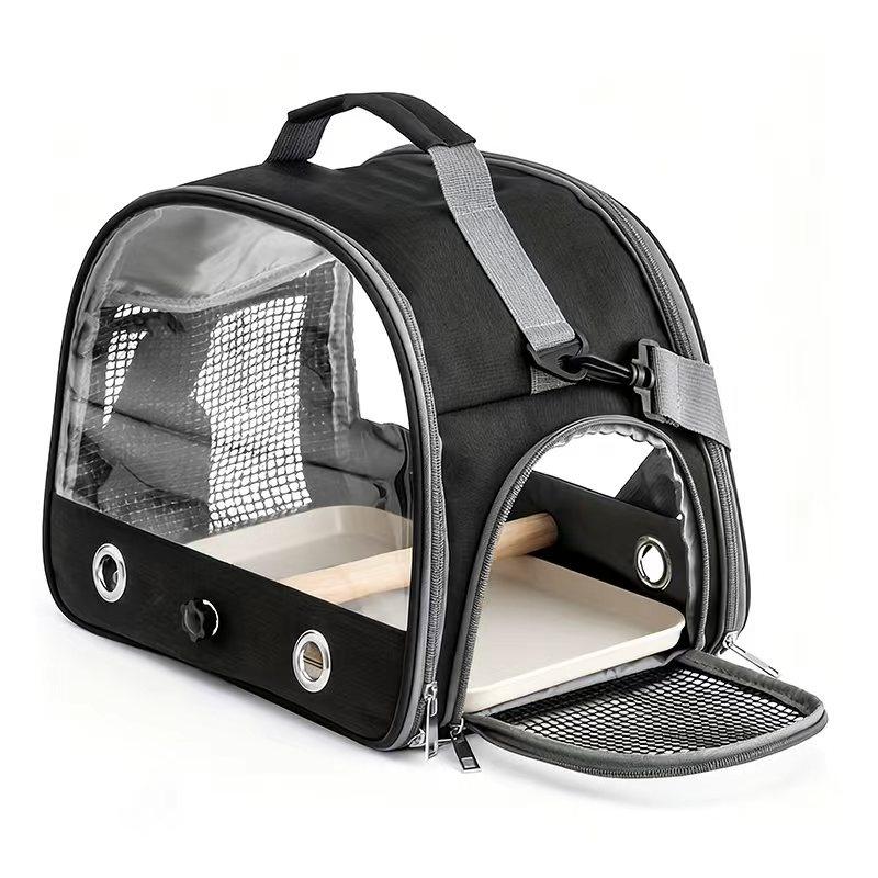 Portable Foldable Bird Cage Equipped with plastic chassis Handheld small pet bag Suitable for Parrot Hamster Hedgehog Chipmunk чёрный
Portable Foldable Bird Cage Equipped with plastic chassis Handheld small pet bag Suitable for Parrot Hamster Hedgehog Chipmunk чёрный