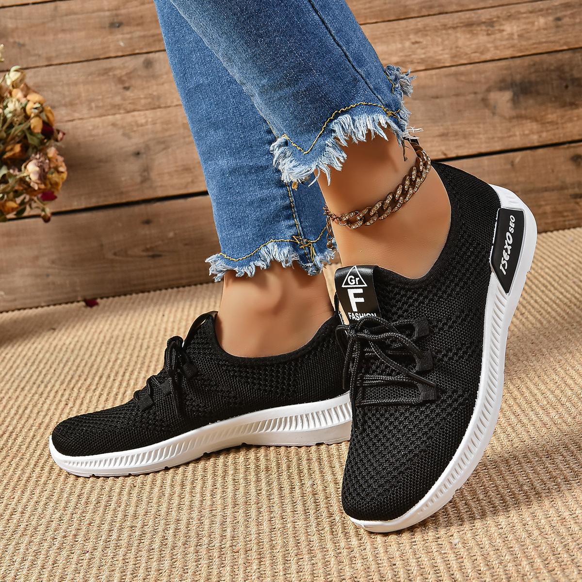 Fashionable and Comfortable Flat Sports Shoes for Spring and Autumn New Round Toe Elegant Mesh Breathable Casual Women s Shoes 36
Fashionable and Comfortable Flat Sports Shoes for Spring and Autumn New Round Toe Elegant Mesh Breathable Casual Women s Shoes 36