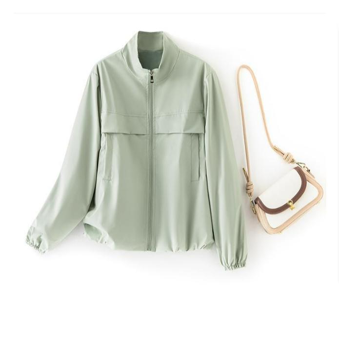 Spring and Autumn Ou Ruofeng Casual Ladies Jacket Jacket Small Man All-match Western Style Solid Color 2XL зелений
Spring and Autumn Ou Ruofeng Casual Ladies Jacket Jacket Small Man All-match Western Style Solid Color 2XL зелений