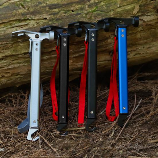 Кемпинговый молоток, многофункциональный, высокопрочный, с хорошей твердостью, дизайн крючка, экономичный инструмент для удаления кольев для палатки, портативный молоток для колышков для уличной палатки для охоты B серебряный 
Кемпинговый молоток, многофункциональный, высокопрочный, с хорошей твердостью, дизайн крючка, экономичный инструмент для удаления кольев для палатки, портативный молоток для колышков для уличной палатки для охоты B серебряный