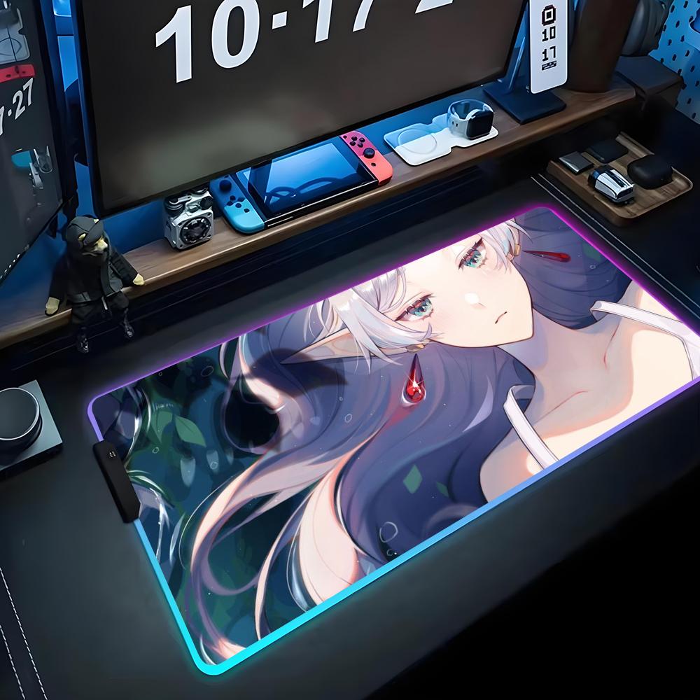 Frieren Mouse Pad RGB Gaming Mousepad Big LED Pad PC Desk Mat Luminous Mouse Pad Large Keyboard Mats Table Rug With Backlit RGB600x300x3mm
Frieren Mouse Pad RGB Gaming Mousepad Big LED Pad PC Desk Mat Luminous Mouse Pad Large Keyboard Mats Table Rug With Backlit RGB600x300x3mm