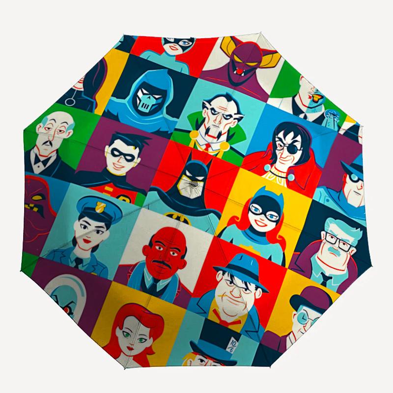 1pc Superheroes Automatic Folding Umbrella - Compact 8-Rib Design,Festive Gift for Friends & Family, Compact Umbrella 22066
1pc Superheroes Automatic Folding Umbrella - Compact 8-Rib Design,Festive Gift for Friends & Family, Compact Umbrella 22066