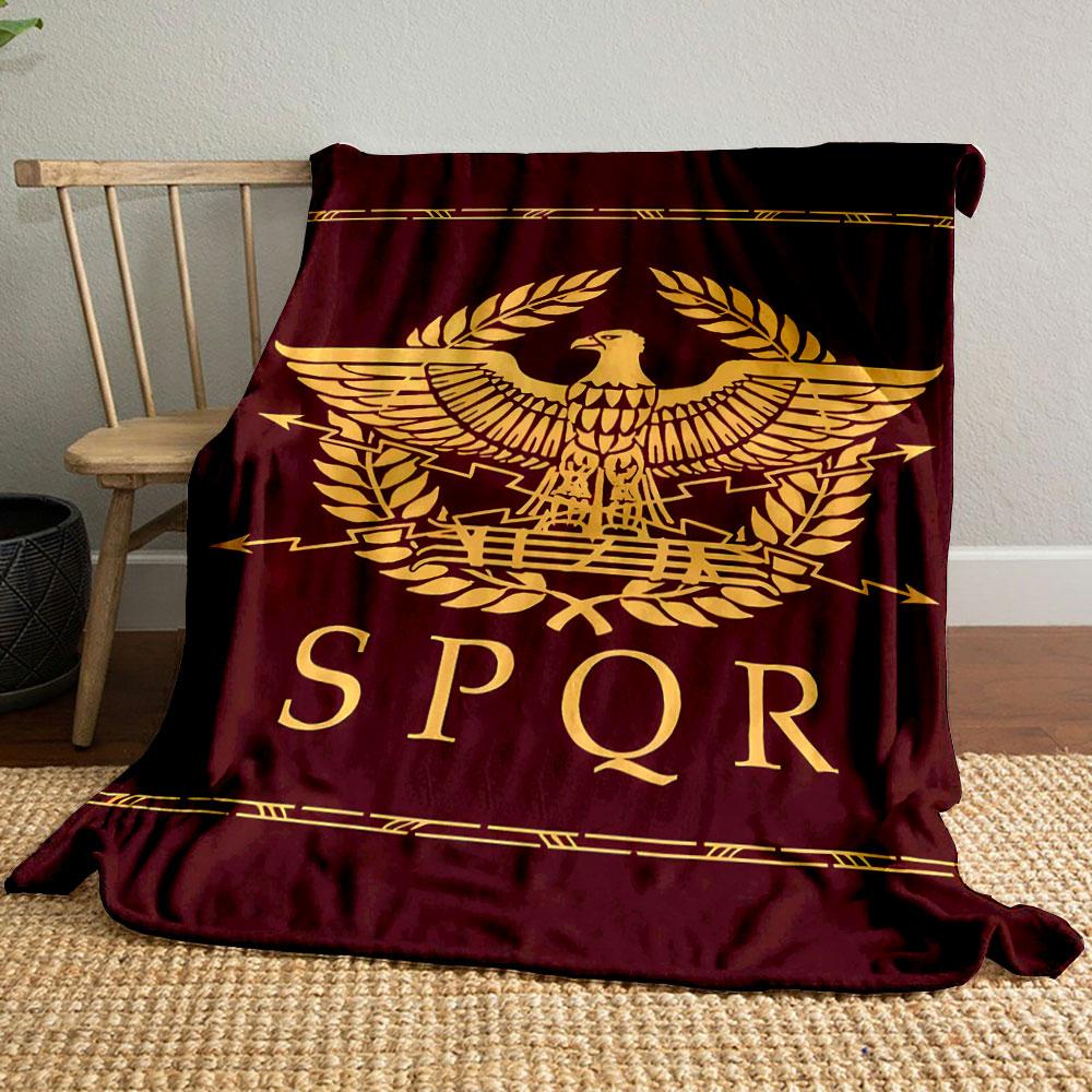Roman Eagle SPQR Blanket bedroom Blanket for Livingroom Couch lunch break Soft Cozy throw for Friend s festival Gift 80cm x 120cm
Roman Eagle SPQR Blanket bedroom Blanket for Livingroom Couch lunch break Soft Cozy throw for Friend s festival Gift 80cm x 120cm