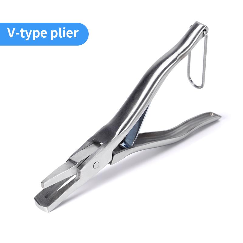 1Pc Pig Ear Pliers Ear Clip Pig Stainless Steel U-shaped And V-shaped Equipment Farm Animal Ear Notch Numbering Tongs
1Pc Pig Ear Pliers Ear Clip Pig Stainless Steel U-shaped And V-shaped Equipment Farm Animal Ear Notch Numbering Tongs