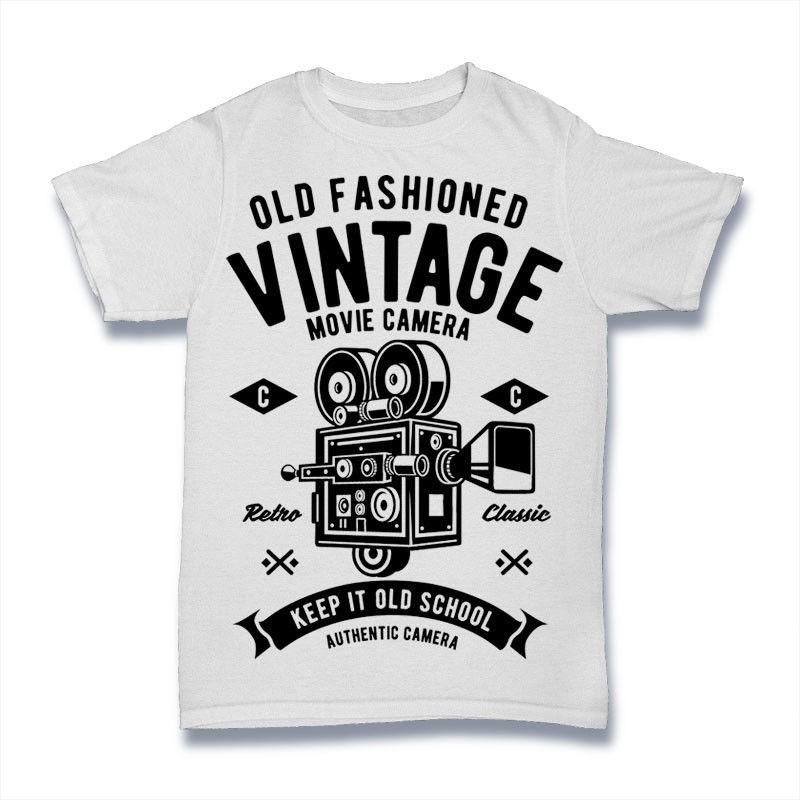 Vintage Movie Camera T-Shirt. 100% Cotton Premium Tee NEW S
Vintage Movie Camera T-Shirt. 100% Cotton Premium Tee NEW S