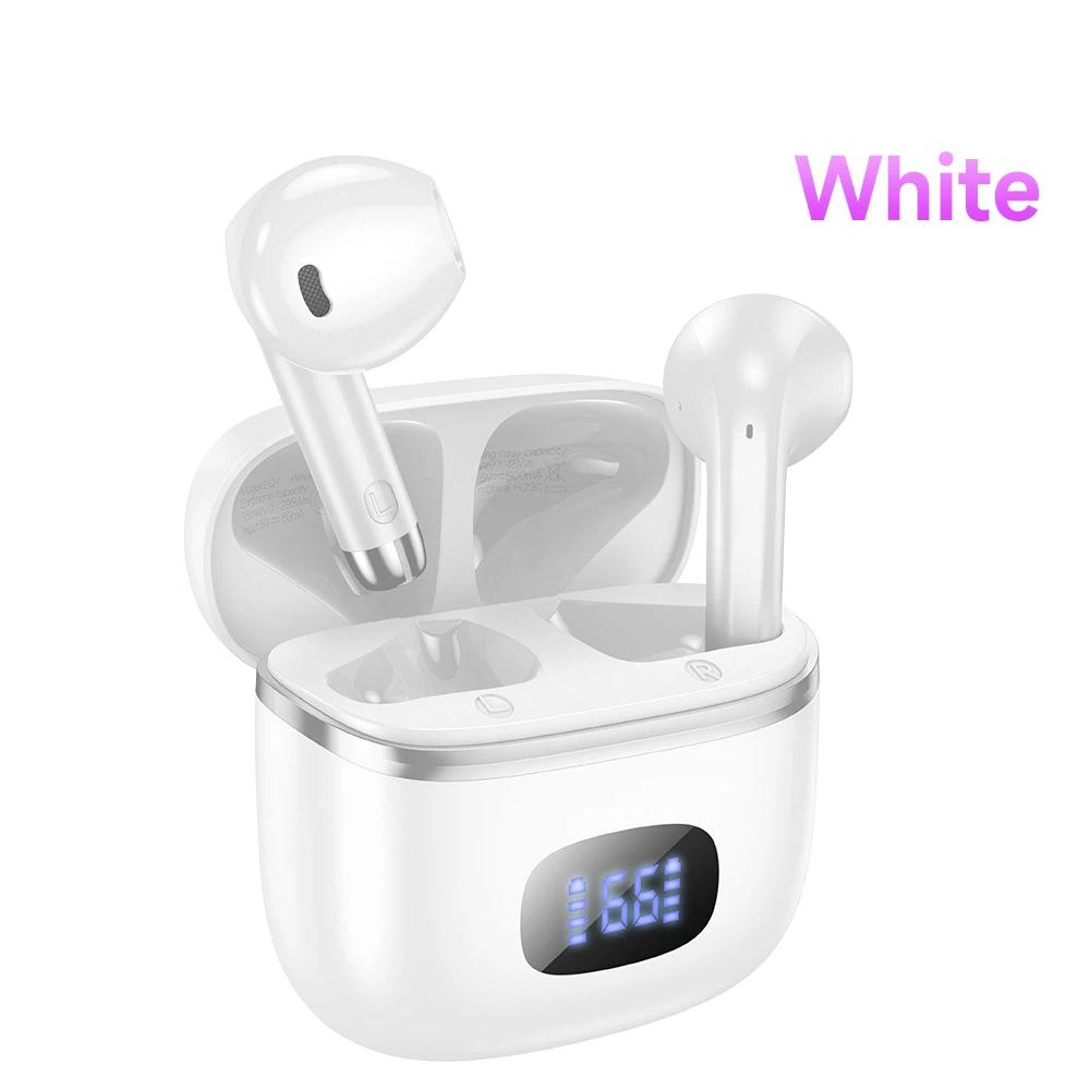Bluetooth 5.4 Earphone LED Digital Power Display Charging Case Touch Control Music Wireless Earbuds Sports Headset білий
Bluetooth 5.4 Earphone LED Digital Power Display Charging Case Touch Control Music Wireless Earbuds Sports Headset білий