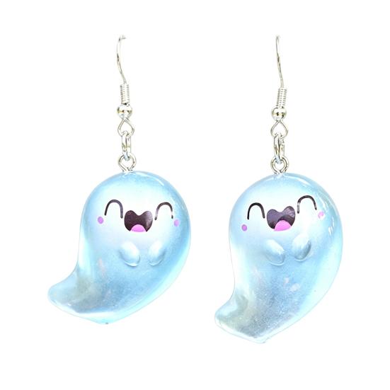 Ghost Earrings Glow-in-the-Dark Ghost Pendant Earrings for Women Decor, Fun Cute Earrings, Ghost Necklace for Women Halloween Jewelry B
Ghost Earrings Glow-in-the-Dark Ghost Pendant Earrings for Women Decor, Fun Cute Earrings, Ghost Necklace for Women Halloween Jewelry B