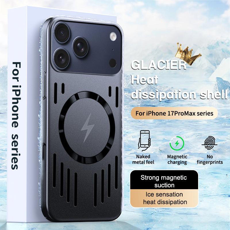 For Magsafe Heat Dissipation Phone Case for IPhone 17 Air 16 15 14 13 12 Pro Max Magnetic Wireless Charge Hard Shockproof Cover iPhone 15 Pro Max чорний
For Magsafe Heat Dissipation Phone Case for IPhone 17 Air 16 15 14 13 12 Pro Max Magnetic Wireless Charge Hard Shockproof Cover iPhone 15 Pro Max чорний