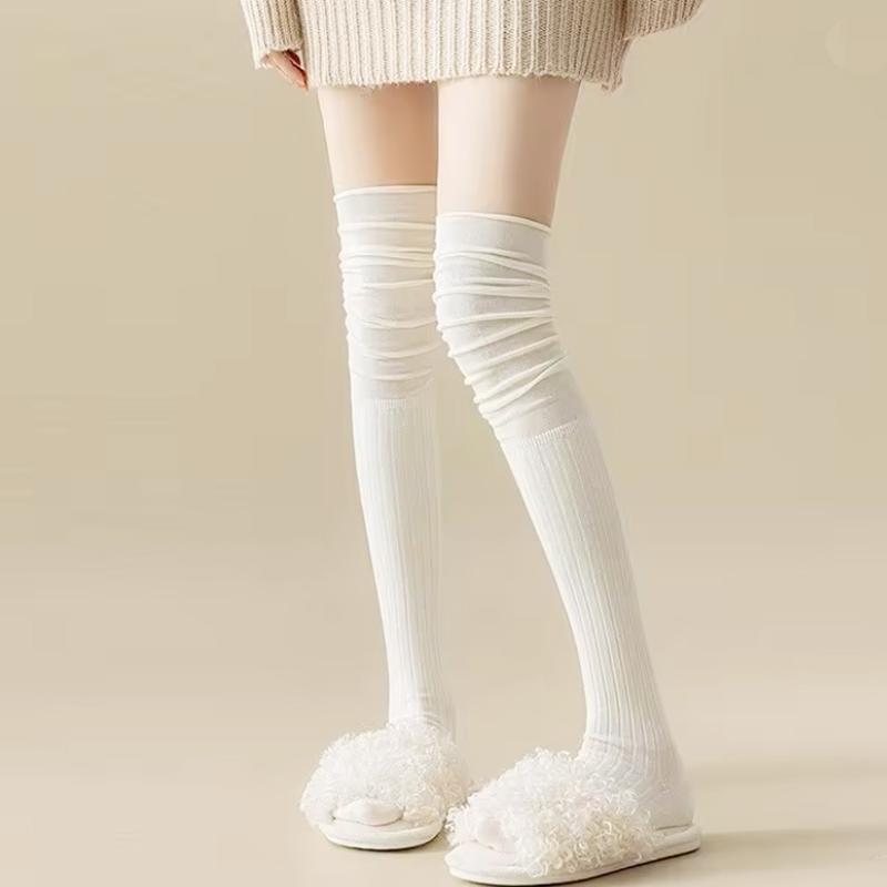 Women Knee-length Socks Ladies Thigh-length Socks Warm Knitted Boot Socks Leg Warmers High Bottoms High Elasticity JK Stockings One Size белый
Women Knee-length Socks Ladies Thigh-length Socks Warm Knitted Boot Socks Leg Warmers High Bottoms High Elasticity JK Stockings One Size белый