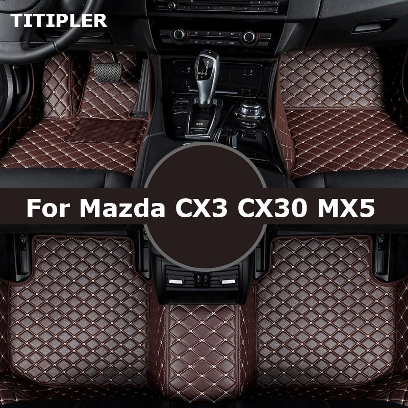 TITIPLER изготовленные на заказ автомобильные коврики для Mazda CX3 CX30 MX5 Foot Coche аксессуары
TITIPLER изготовленные на заказ автомобильные коврики для Mazda CX3 CX30 MX5 Foot Coche аксессуары