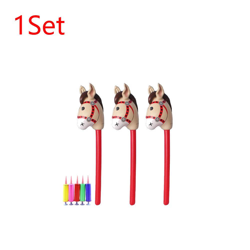 3pcs Inflatable Horsehead Stick with Pump Inflatable Balloon Blow Up Pony Stick Cowboy Cowgirl Farm Animal Party Decoration 37.4x9.45x8.27 inch
3pcs Inflatable Horsehead Stick with Pump Inflatable Balloon Blow Up Pony Stick Cowboy Cowgirl Farm Animal Party Decoration 37.4x9.45x8.27 inch