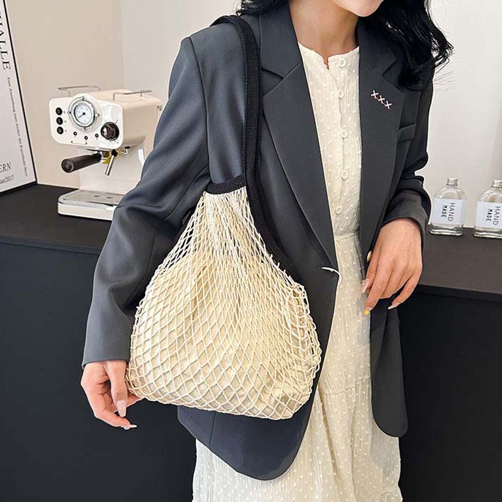 Polyester Hollow Woven Shoulder Bag Pockets Summer Beach Tote Bags Knitting Handbags Spring рожевий червоний колір
Polyester Hollow Woven Shoulder Bag Pockets Summer Beach Tote Bags Knitting Handbags Spring рожевий червоний колір
