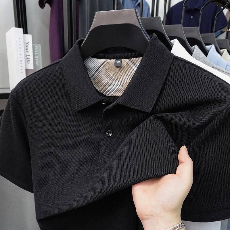 10A Antibacterial 100% Cotton Plaid Polo - Breathable Short-Sleeve Lapel T-Shirt for Men 3XL (175-185 lbs)
10A Antibacterial 100% Cotton Plaid Polo - Breathable Short-Sleeve Lapel T-Shirt for Men 3XL (175-185 lbs)