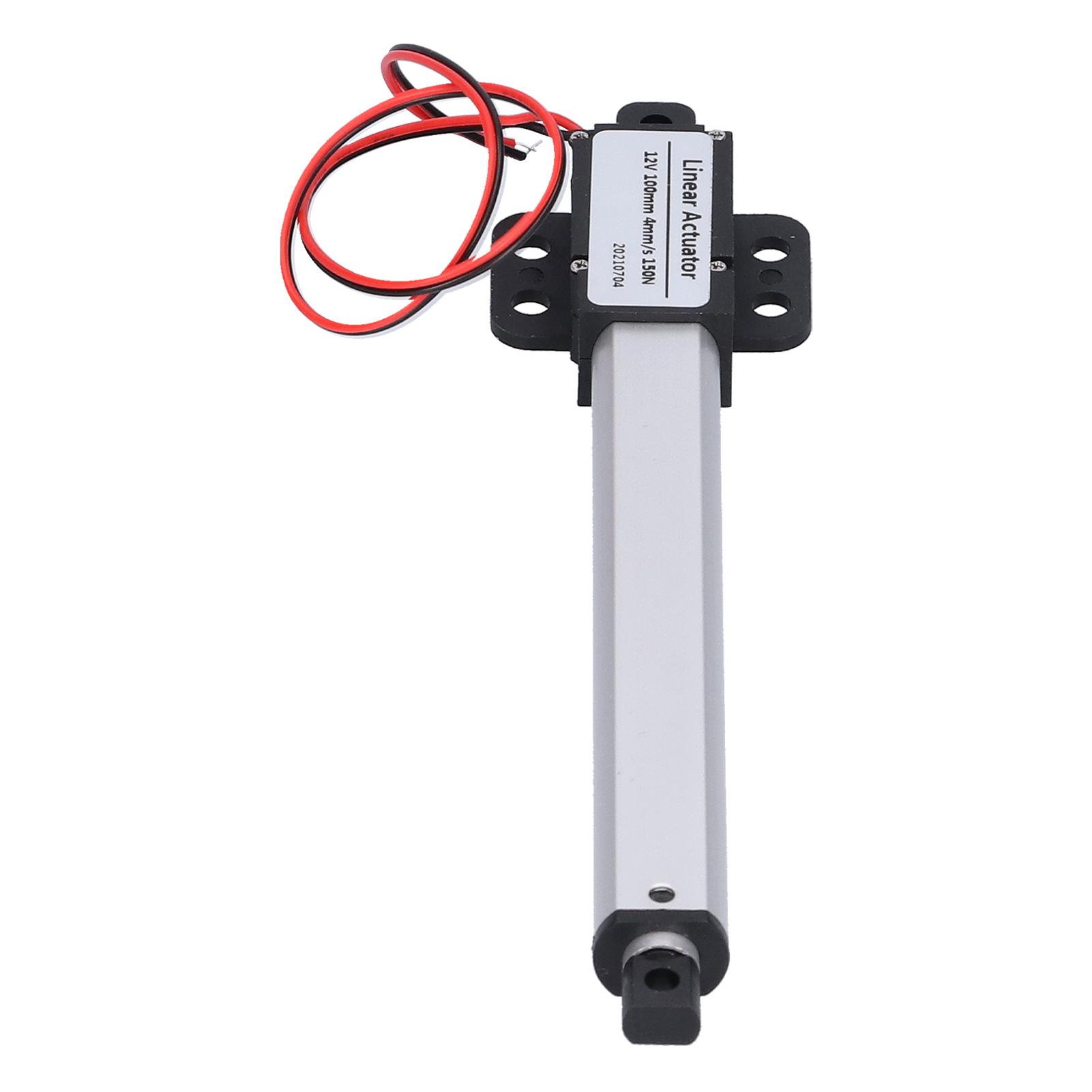 Linear Actuator 100mm 12V Input Voltage Low Noise Short Circuit Protection Mini Electric Linear Actuator4mm s 150N
Linear Actuator 100mm 12V Input Voltage Low Noise Short Circuit Protection Mini Electric Linear Actuator4mm s 150N