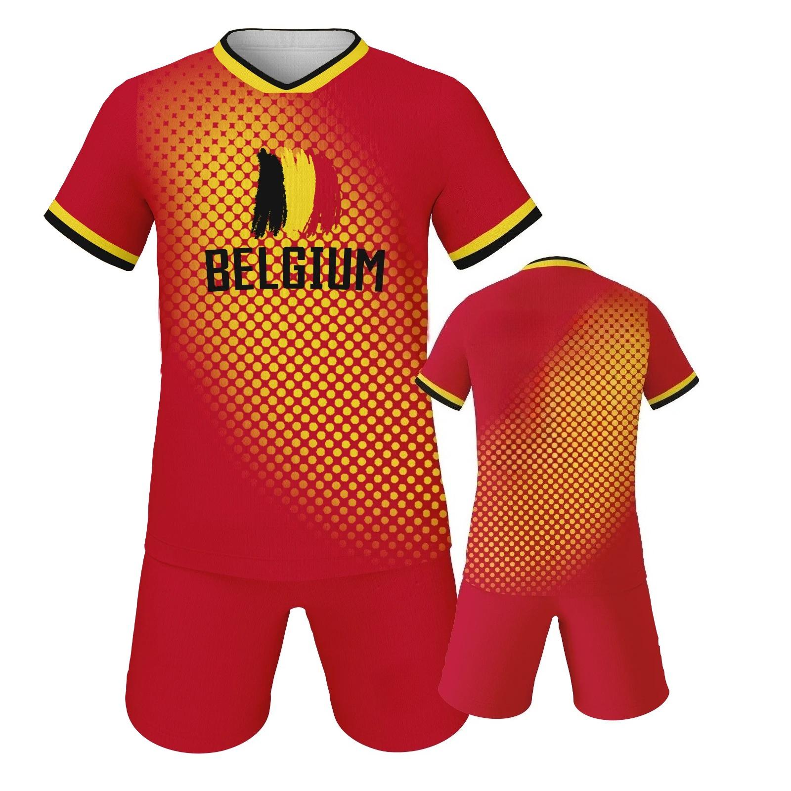 Belgium Football Jersey Soccer Jersey Set Summer Football Uniforms Tracksuit 3XL
Belgium Football Jersey Soccer Jersey Set Summer Football Uniforms Tracksuit 3XL