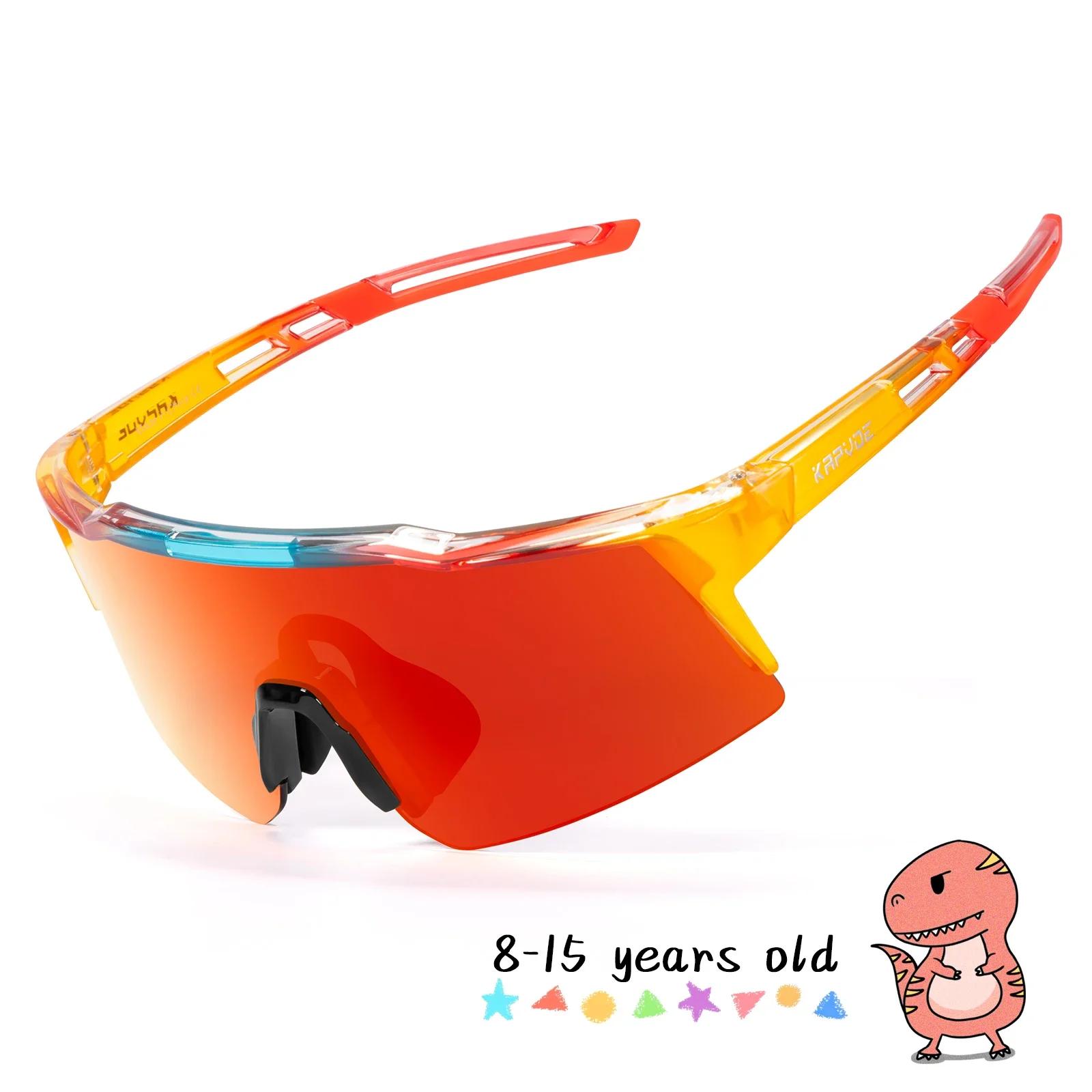 Kapvoe Kids Sports Glasses Cycling Sunglasses Aged 8-15 Baseball Running Children UV400 Sports Riding Bicycle Glasses Small Size 1lens
Kapvoe Kids Sports Glasses Cycling Sunglasses Aged 8-15 Baseball Running Children UV400 Sports Riding Bicycle Glasses Small Size 1lens