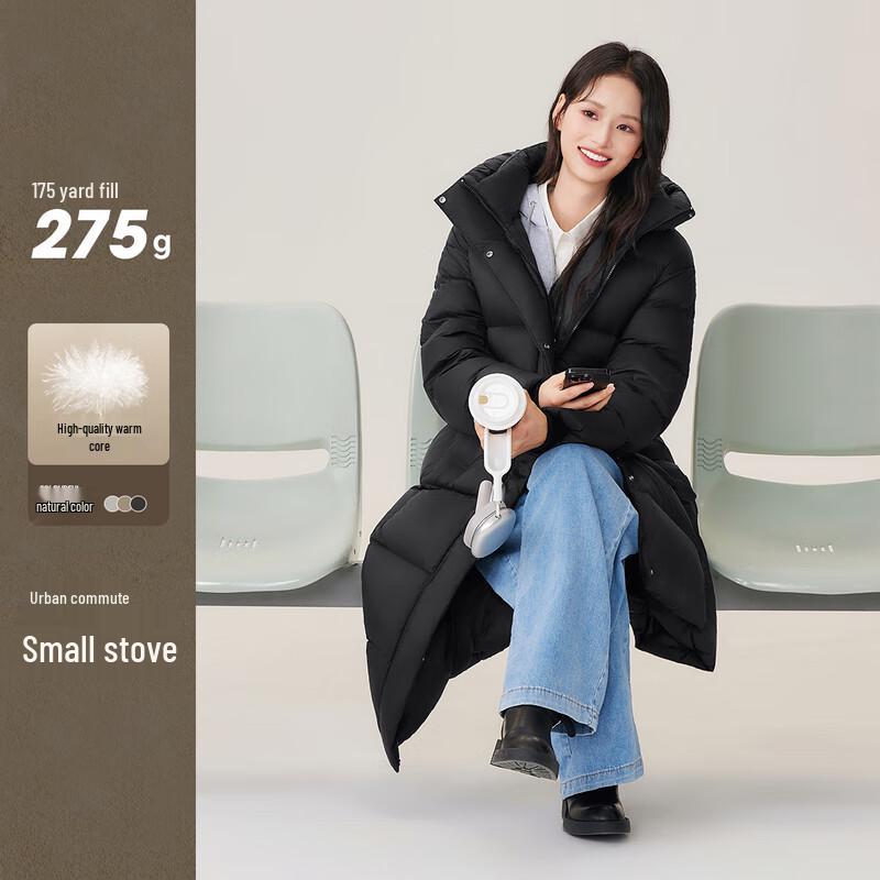 Xue Zhong Fei Women s Mid-Length Hooded Down Jacket 165/88A
Xue Zhong Fei Women s Mid-Length Hooded Down Jacket 165/88A
