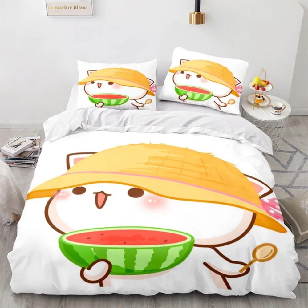 Прекрасный комплект постельного белья с изображением персикового кота, комплекты постельного белья с рисунком, двуспальные, двуспальные, двуспальные, двуспальные, односпальные, полноразмерные, комплект постельного белья для детей и девочек, белое постельн
Прекрасный комплект постельного белья с изображением персикового кота, комплекты постельного белья с рисунком, двуспальные, двуспальные, двуспальные, двуспальные, односпальные, полноразмерные, комплект постельного белья для детей и девочек, белое постельн