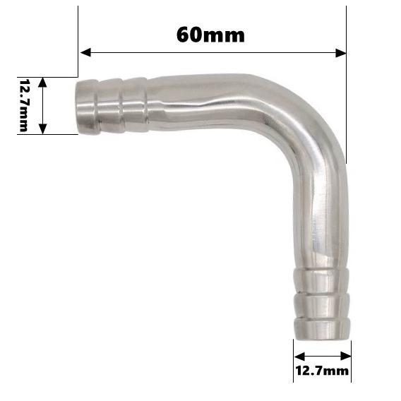 SS304/SS316L Hose Barb Elbows Food grade 90 Degree Elbow with Hose adaptor 12.7MM-102MM Sanitary polished hose coupling elbows SS304
SS304/SS316L Hose Barb Elbows Food grade 90 Degree Elbow with Hose adaptor 12.7MM-102MM Sanitary polished hose coupling elbows SS304