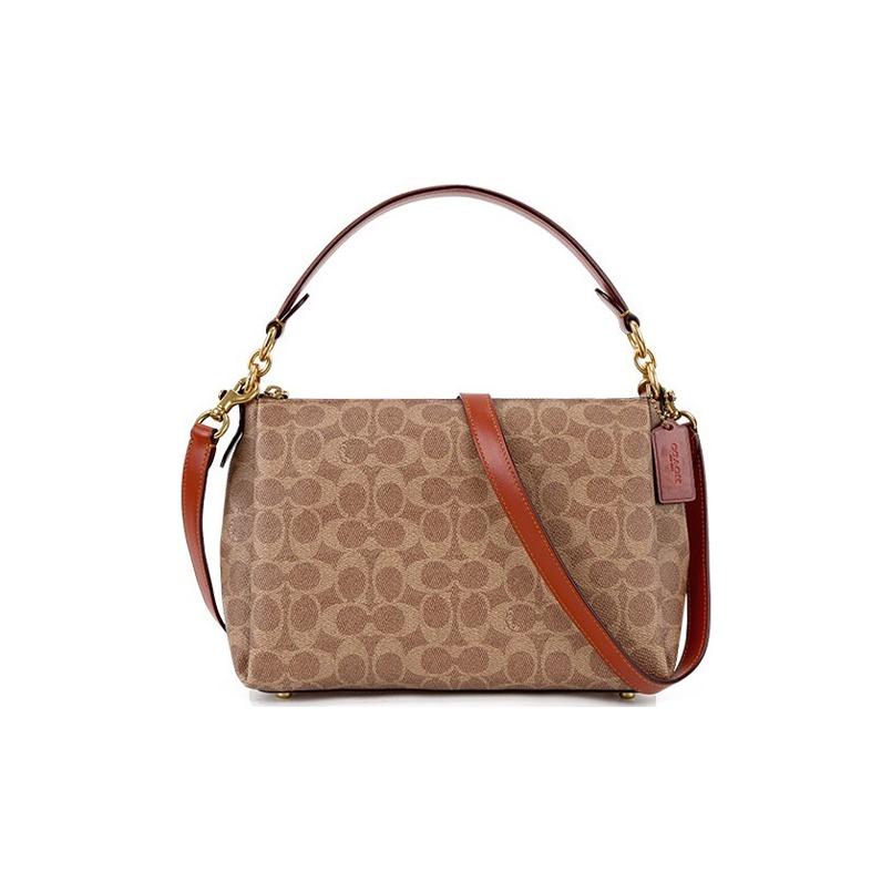 Coach 93847-B4NQ4 Shay Crossbody Bag Tan Signature Canvas Basic Set (Bag+Dust Bag)
Coach 93847-B4NQ4 Shay Crossbody Bag Tan Signature Canvas Basic Set (Bag+Dust Bag)